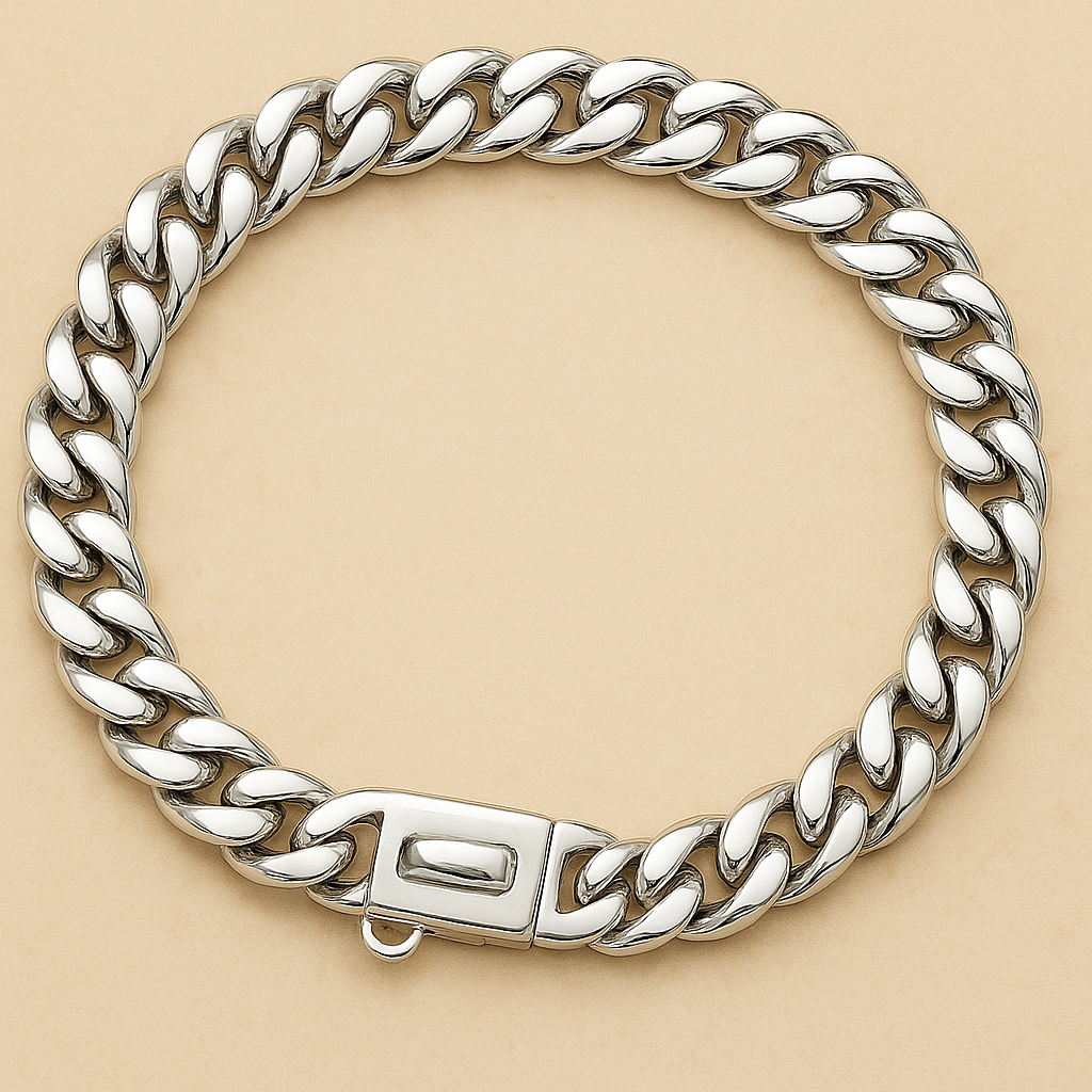 Collier Cubain DorΓ© et Argent 14β―mm β Pour Chiens