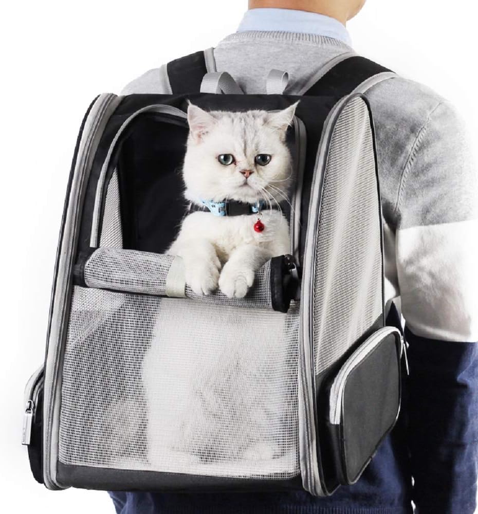 Sac de Transport Innovant avec Fenêtre Bulle – Noir