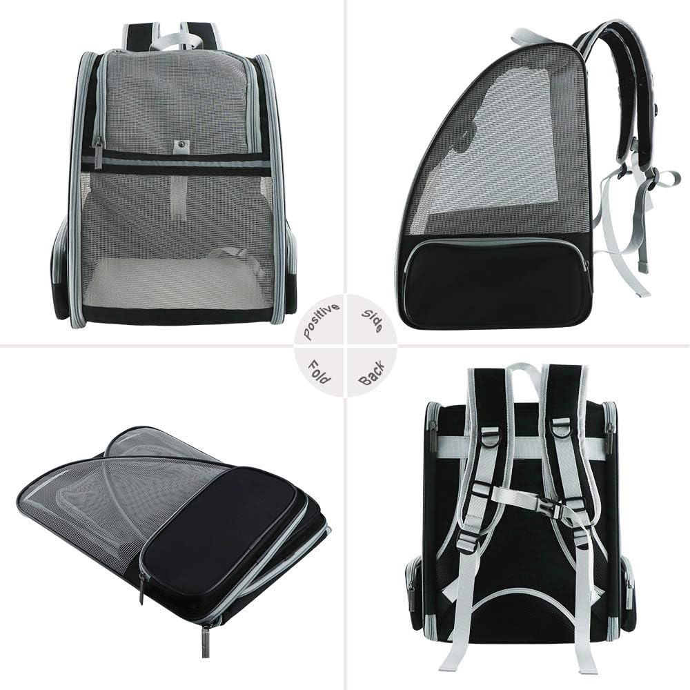 Sac de Transport Innovant avec Fenêtre Bulle – Noir
