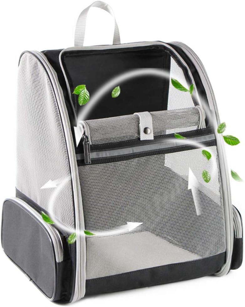 Sac de Transport Innovant avec Fenêtre Bulle – Noir