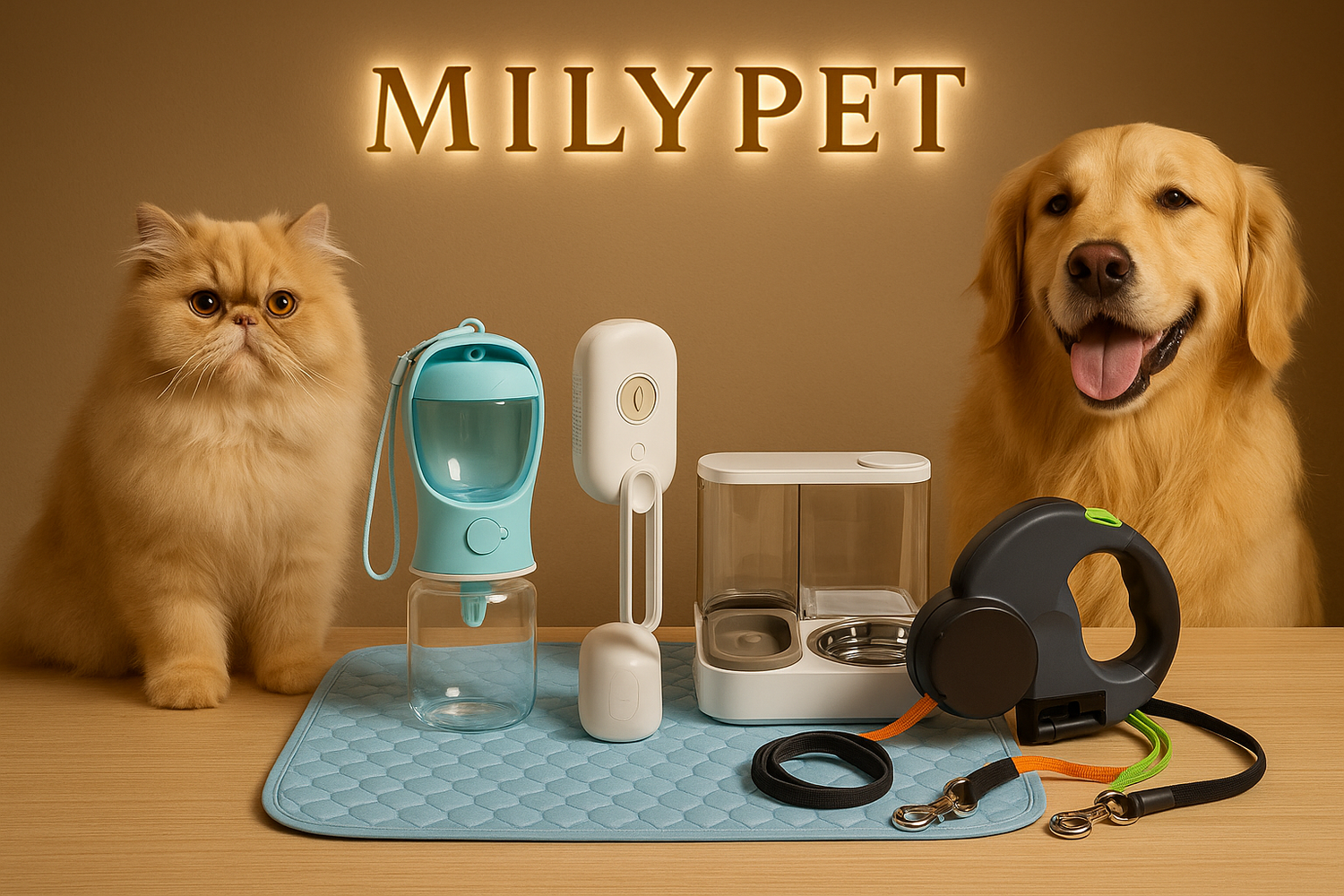 Chat et chien avec collection complète option 16